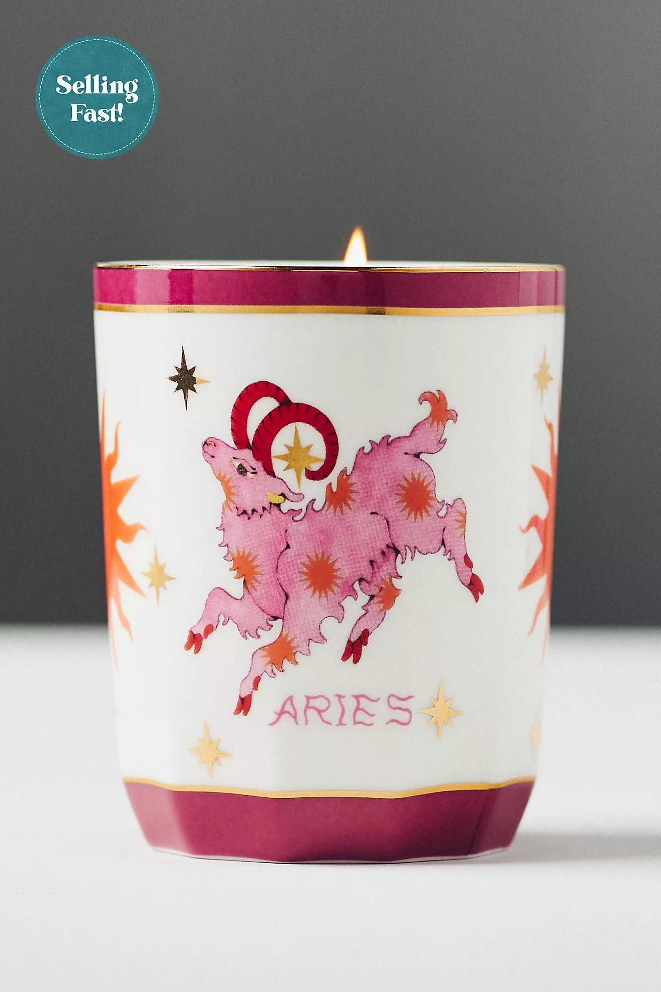 Lou Benesch Stargazer Zodiac Boxed Candle | Anthropologie (UK)