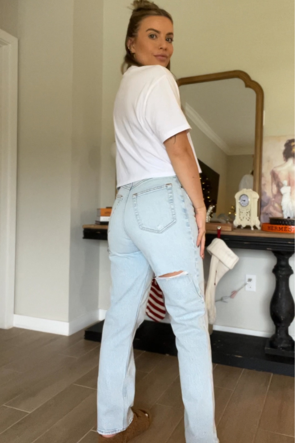 Trust me these are the perfect straight leg jeans! 😍

Size S in top,  27s in jeans

5’3” for reference 

#LTKunder100 #LTKxAF #LTKstyletip