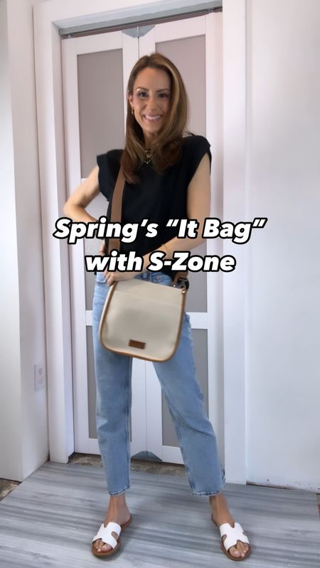 Loving this woven crossbody with leather trim for this spring and summer! Code SZONEBAG FOR 5% off! It’s so versatile and perfect size to hold your belongings but not get too heavy! Wear it as a crossbody, clutch, on the shoulder, or flip is as a backpack! I’ll have to do a video for that one 😆. Linking outfits and handbag! The leather trim comes in three colors! 

#LTKVideo #LTKitbag #LTKfindsunder50