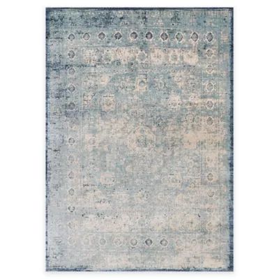 Loloi Rugs Anastasia Challis 6-Foot 7-Inch x 9-Foot 2-Inch Area Rug in Blue/Ivory | Bed Bath & Beyond