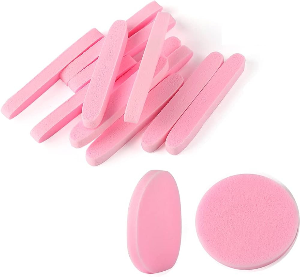 Facial Sponges Compressed,60 Count Face Cleansing Sponge Beauty Makeup Removal Round Facial Wash ... | Amazon (US)