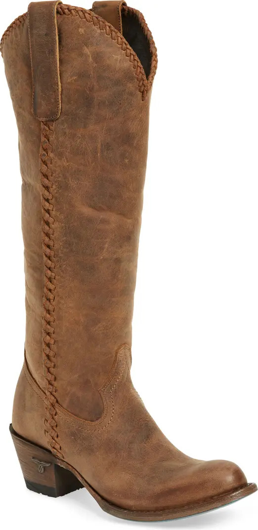 Plain Jane Knee High Western Boot | Nordstrom