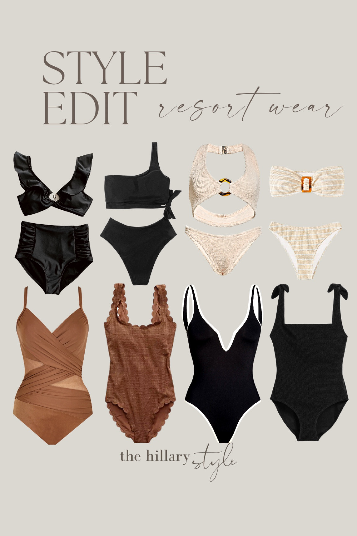 The Style Edit: Resort Wear 

Swimsuits! 

Swimwear, Swimsuits, Vacation, Vacation Wear, Resort, Warm Weather Fashion, Spring Break, Spring Break Fashion, Stylish Swimsuit, V Neck Swimsuit, Resort Wear, Bikini, One Piece Swimsuit, Knit Swimsuit, Waffle Knit Swimsuit, Amazon, Amazon Fashion, Amazon Swim, Nordstrom, Nordstrom Fashion, Nordstrom Swim, Abercrombie Swim, American Eagle Swim, Vacation Looks

#LTKstyletip #LTKswim #LTKFind