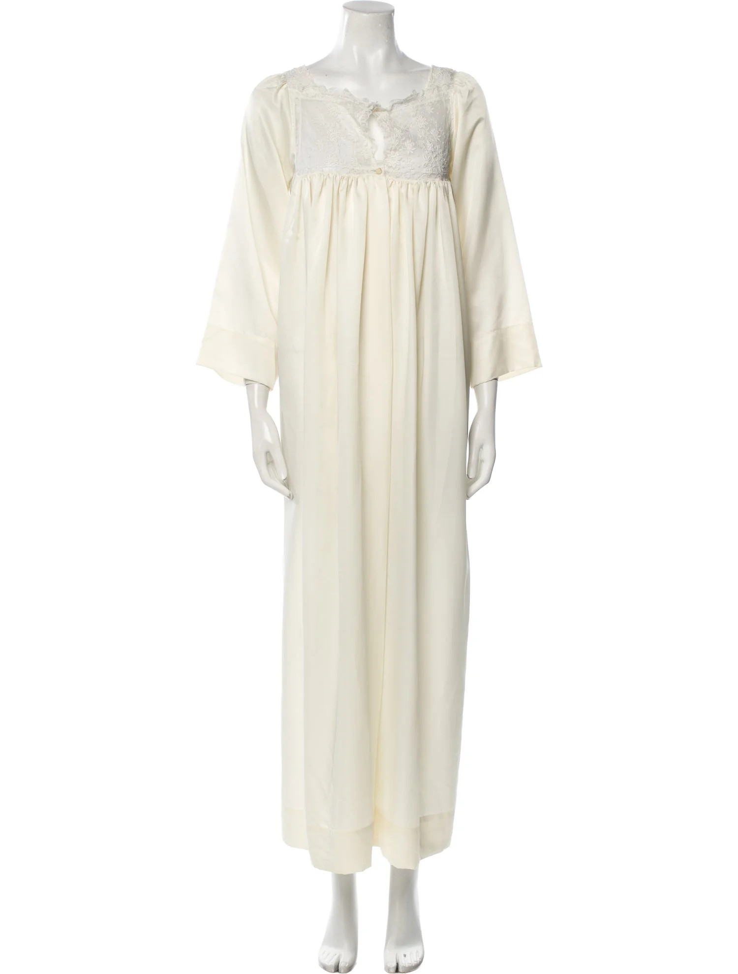 Christian Dior Virgin Wool Long Dress - Neutrals Dresses, Clothing - CHR556584 | The RealReal | The RealReal