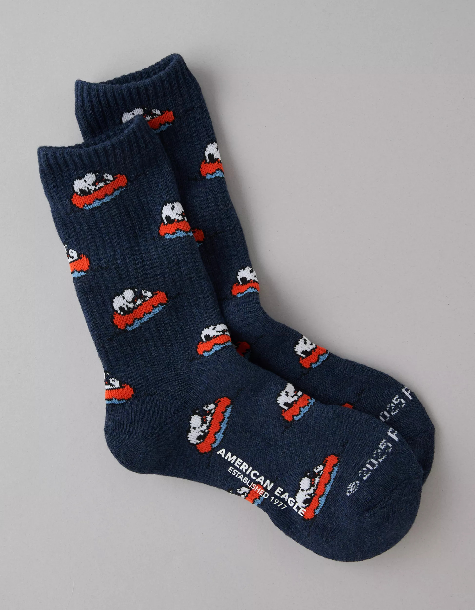 AE Snoopy Terry Crew Socks | American Eagle Outfitters (US & CA)