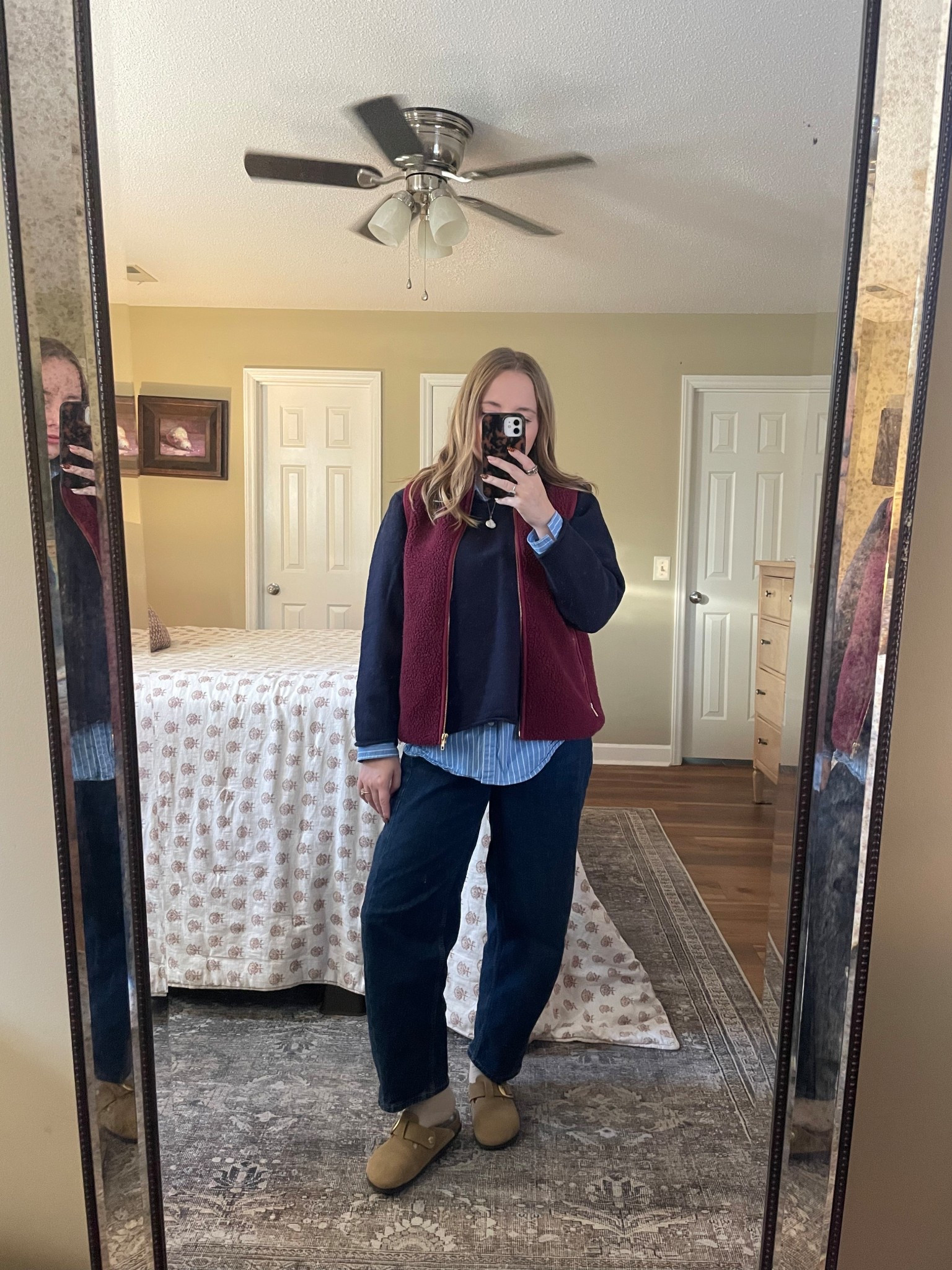 Layered work from home outfit 12/3 

#LTKootd #LTKFindsUnder50 #LTKFindsUnder100