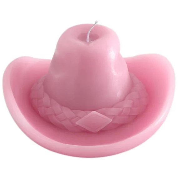 Urban Shop 2.6" x 5.9" Cowboy Hat Candle | Walmart (US)