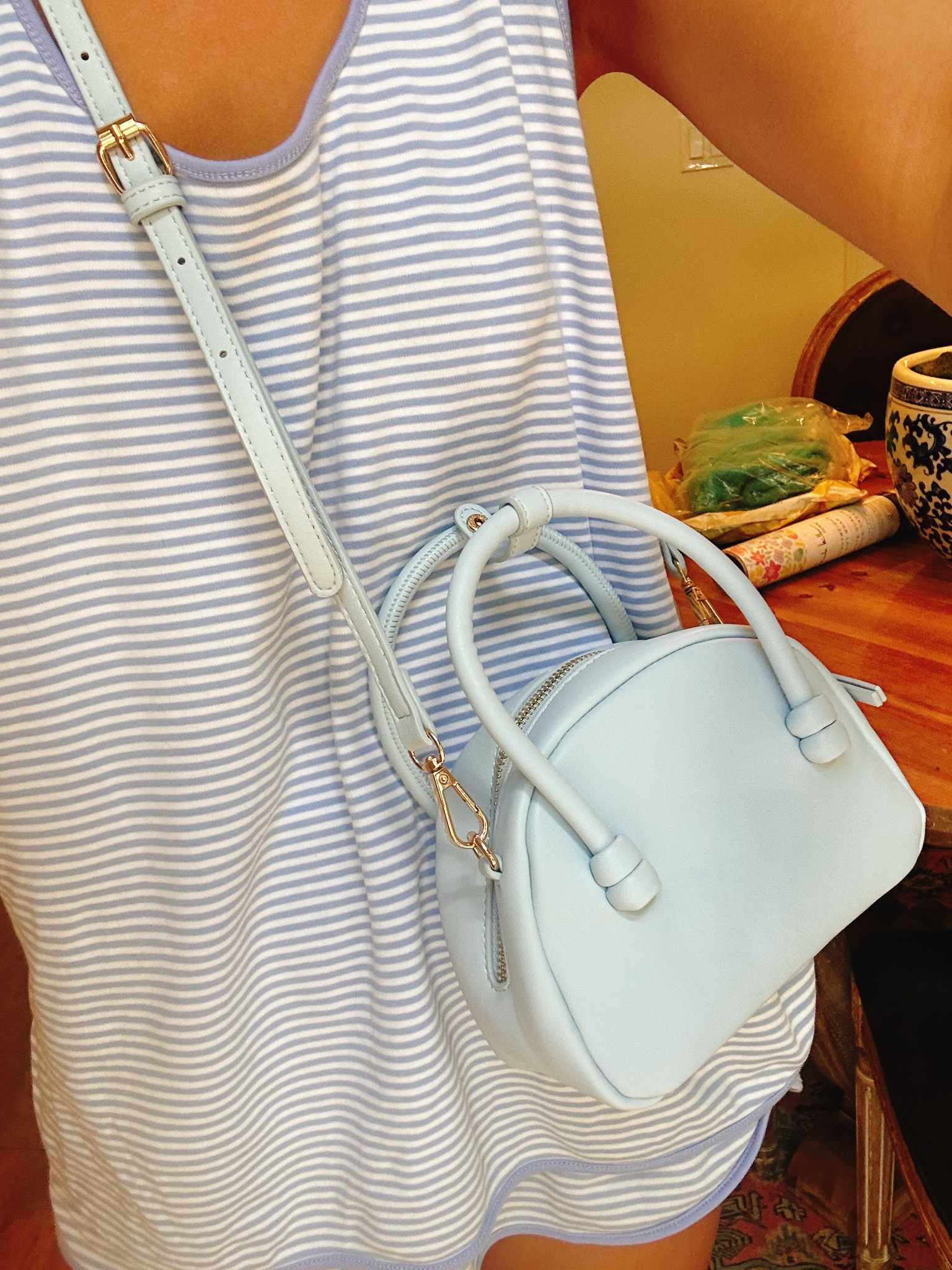 My new fav purse ON SALE from anthro!! 50% off and so cute for summer 