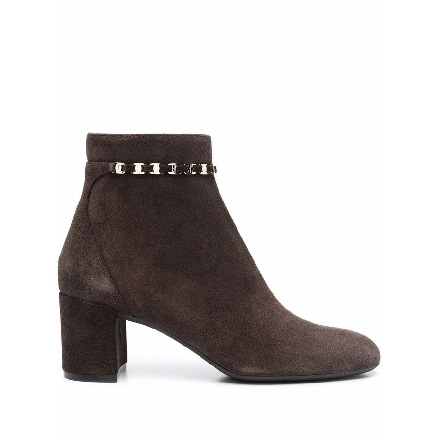 Ferragamo Womens Brown Ankle boots Boots | Jomashop.com & JomaDeals.com