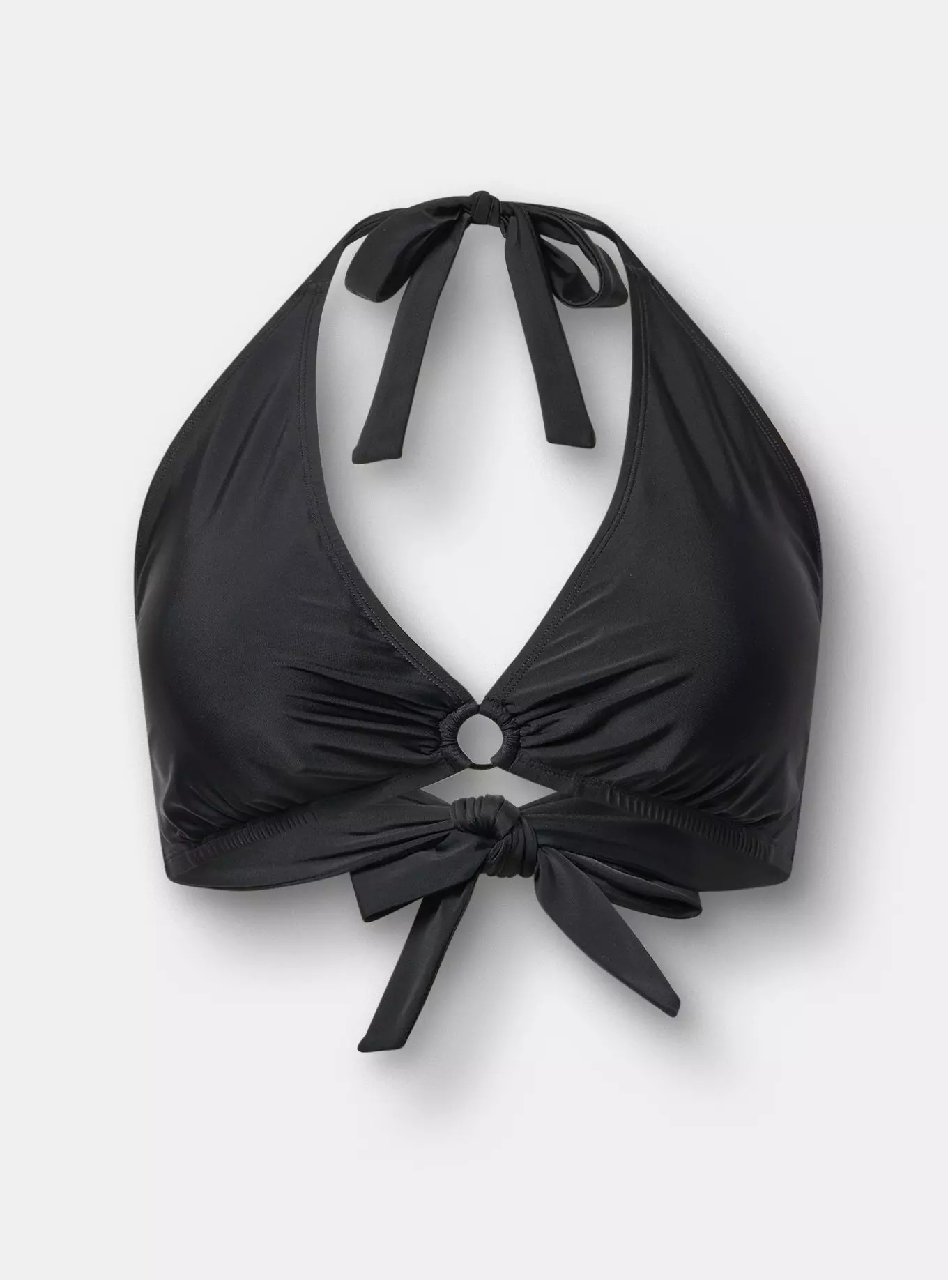 Wire-Free Halter O-Ring String Bikini Top | Torrid (US & Canada)