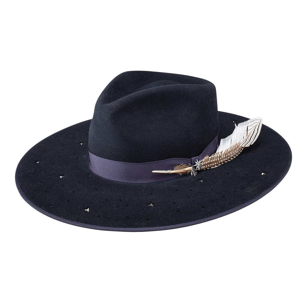 Stetson Womens XWNGSKS1040   Night Sky 4` Brim Fashion Hat XL Denim | Walmart (US)