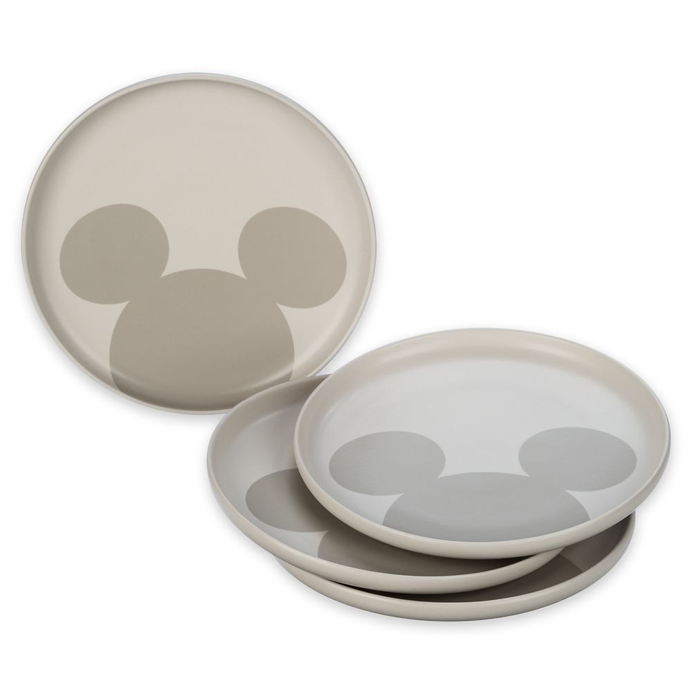Mickey Mouse Icon Salad Plate Set – Mickey Mouse Home Collection | Disney Store | Disney Store
