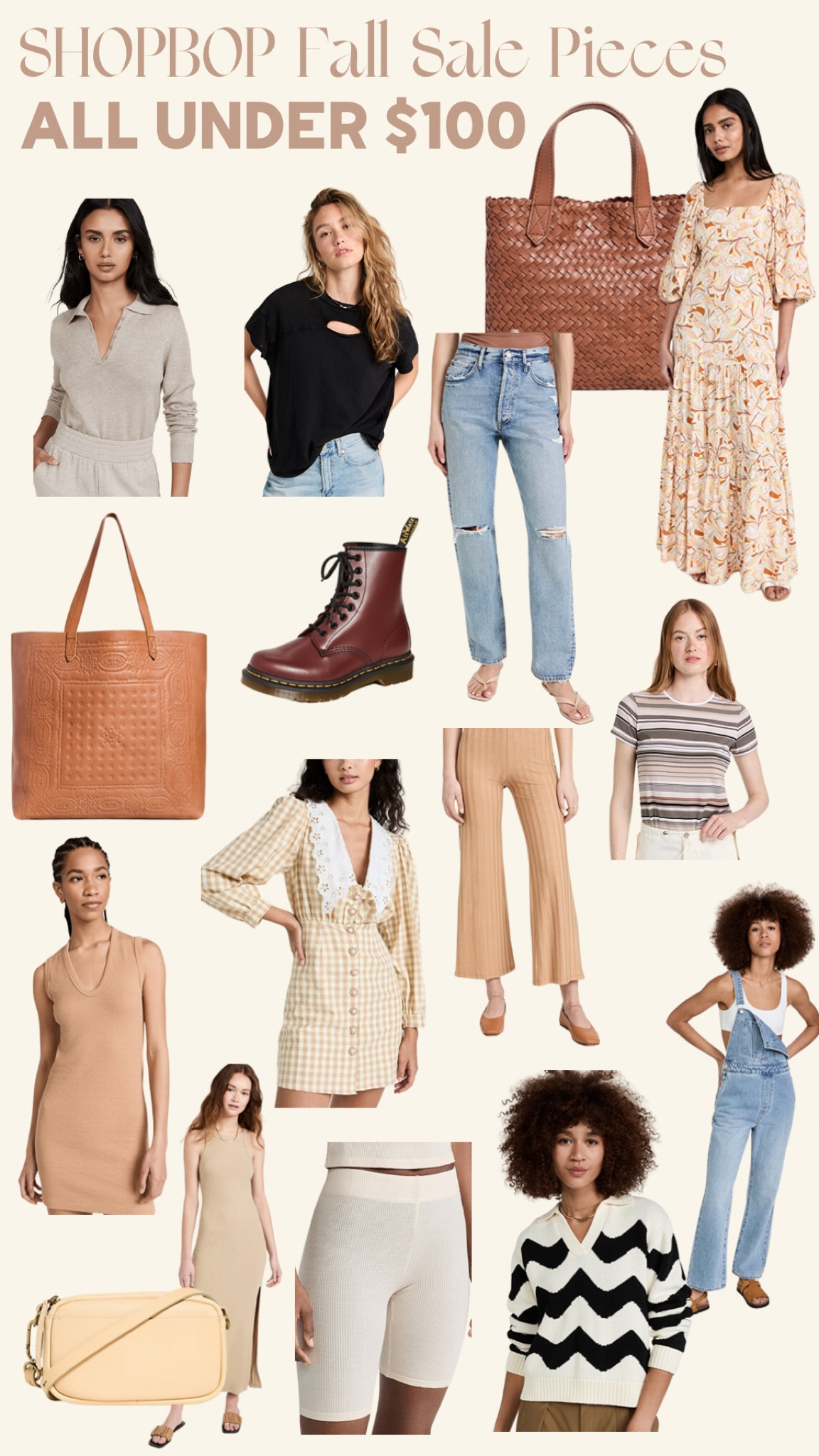 My favorite #shopbop selects for fall! All on sale, all $100 or less!

#LTKunder100 #LTKSale #LTKSeasonal