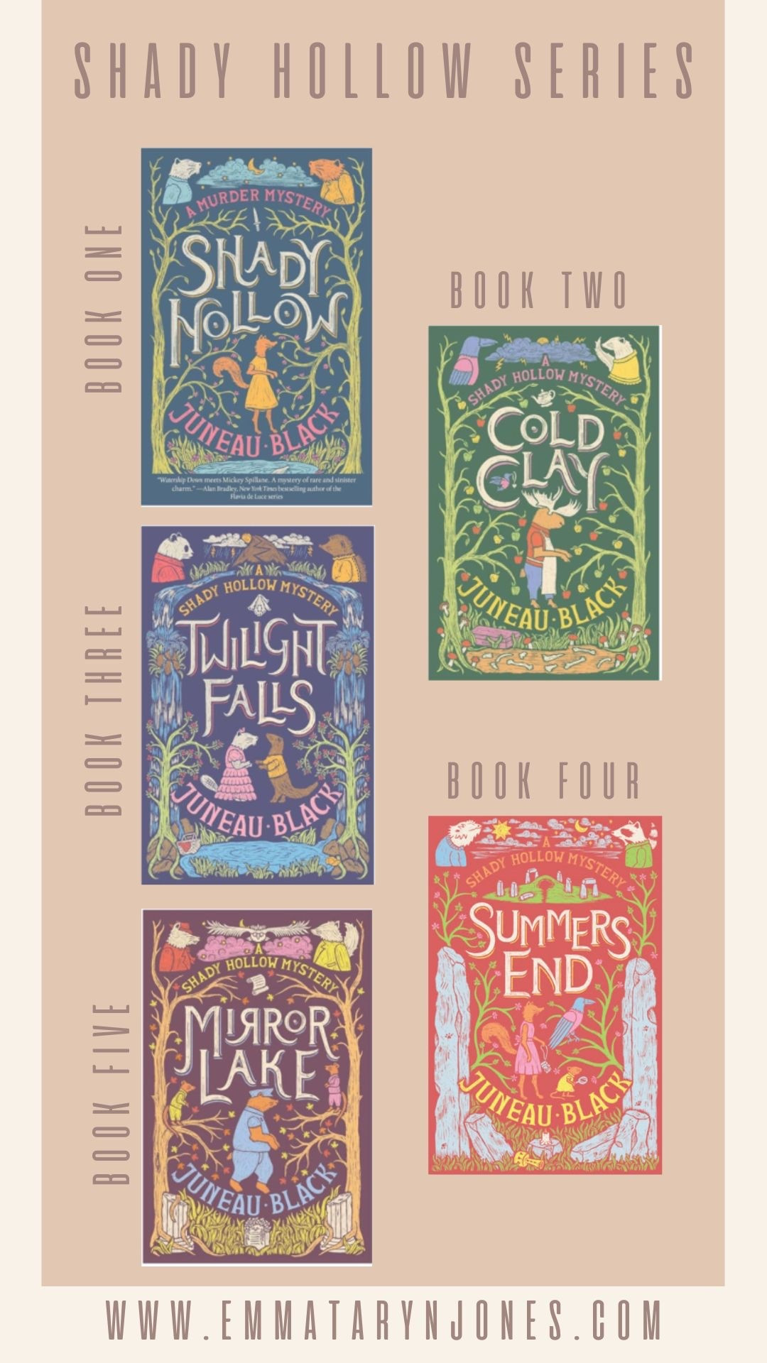 Shady Hollow Series by Juneau Black
Shady Hollow
Cold Clay 
Twilight Falls
Summers End 
Mirror Lake

#LTKFindsUnder100 #LTKFindsUnder50 #LTKSeasonal