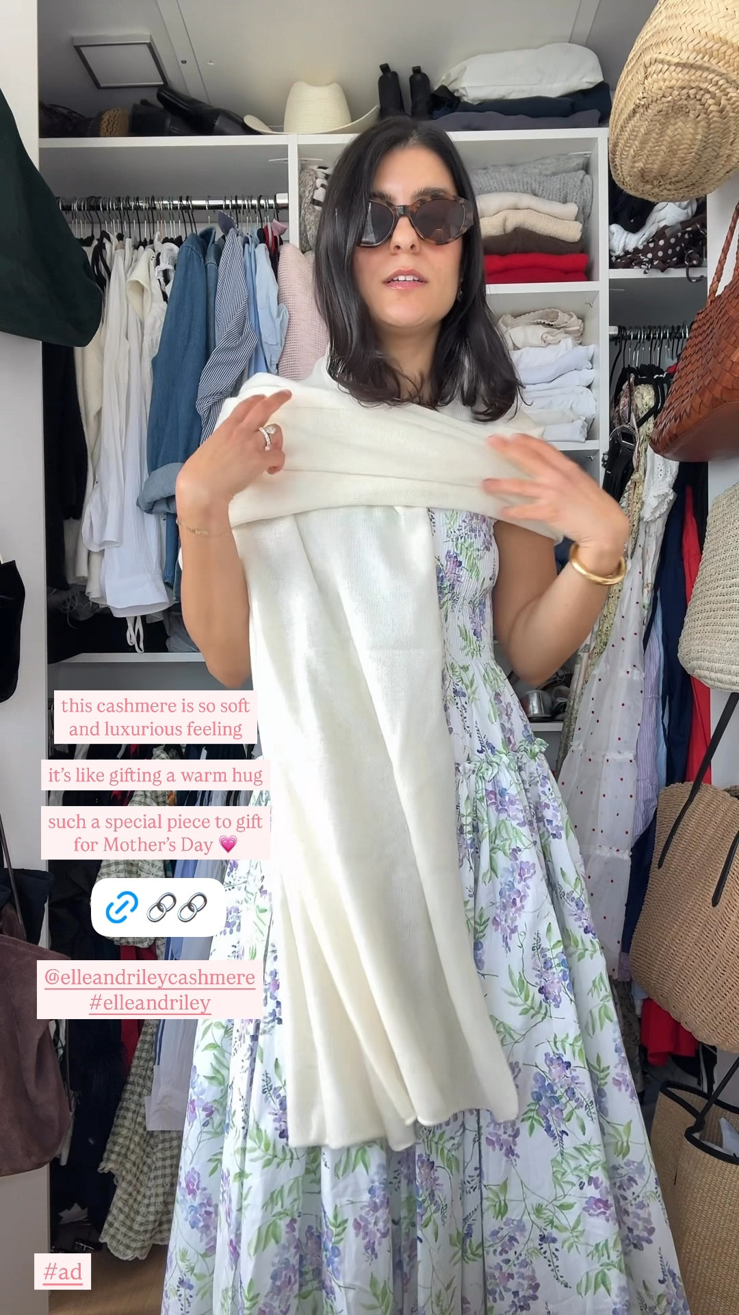 A cashmere travel wrap that will be loved and used for years to come. Perfect gift for Mother’s Day 💗 Use “ALIKI15” for 15% all orders over $200 #ad 