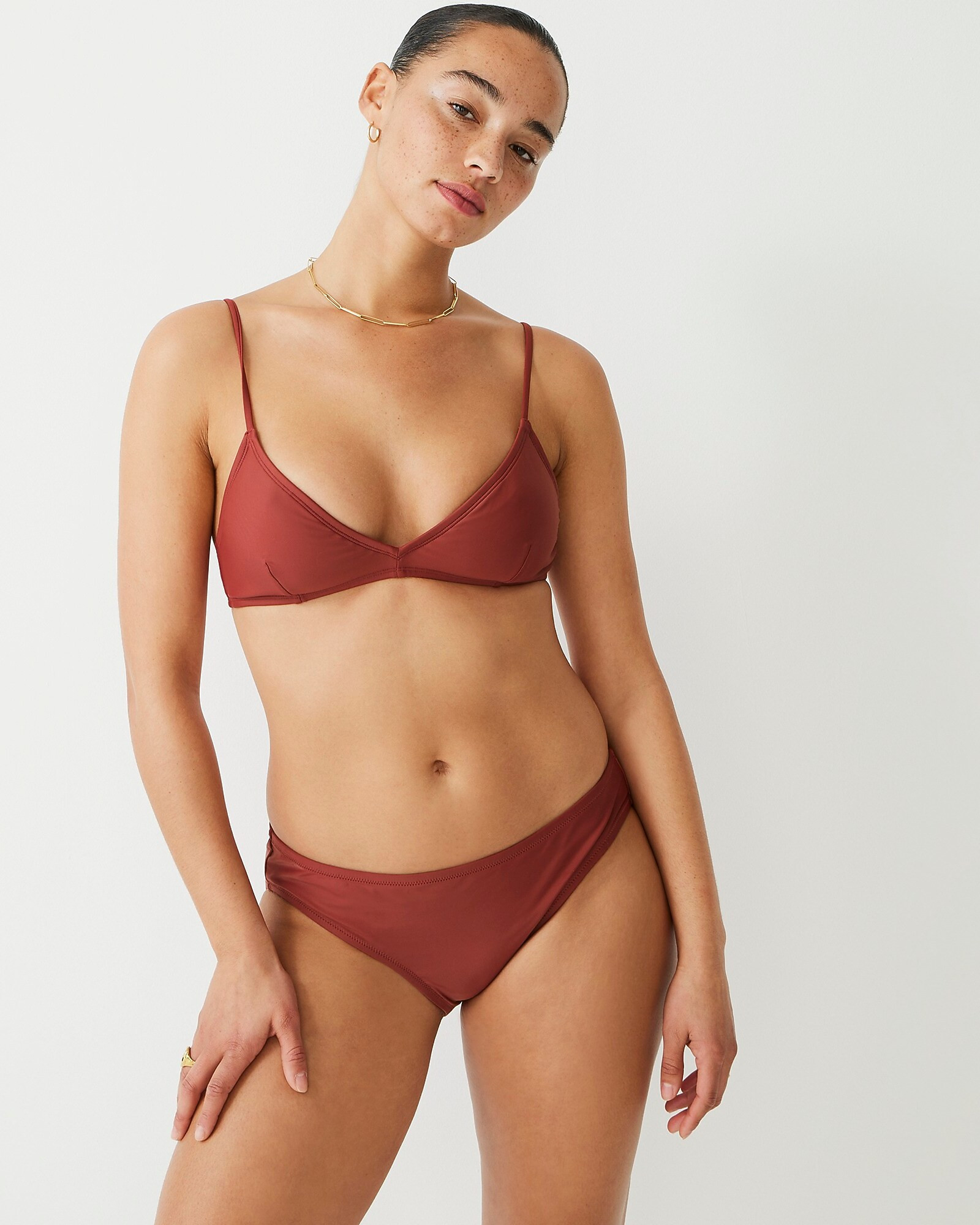 Classic full-coverage bikini bottom | J. Crew US
