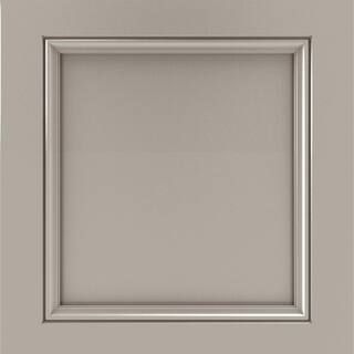 Vance 14 1/2 x 14 1/2 in. Cabinet Door Sample in Painted Sterling | The Home Depot