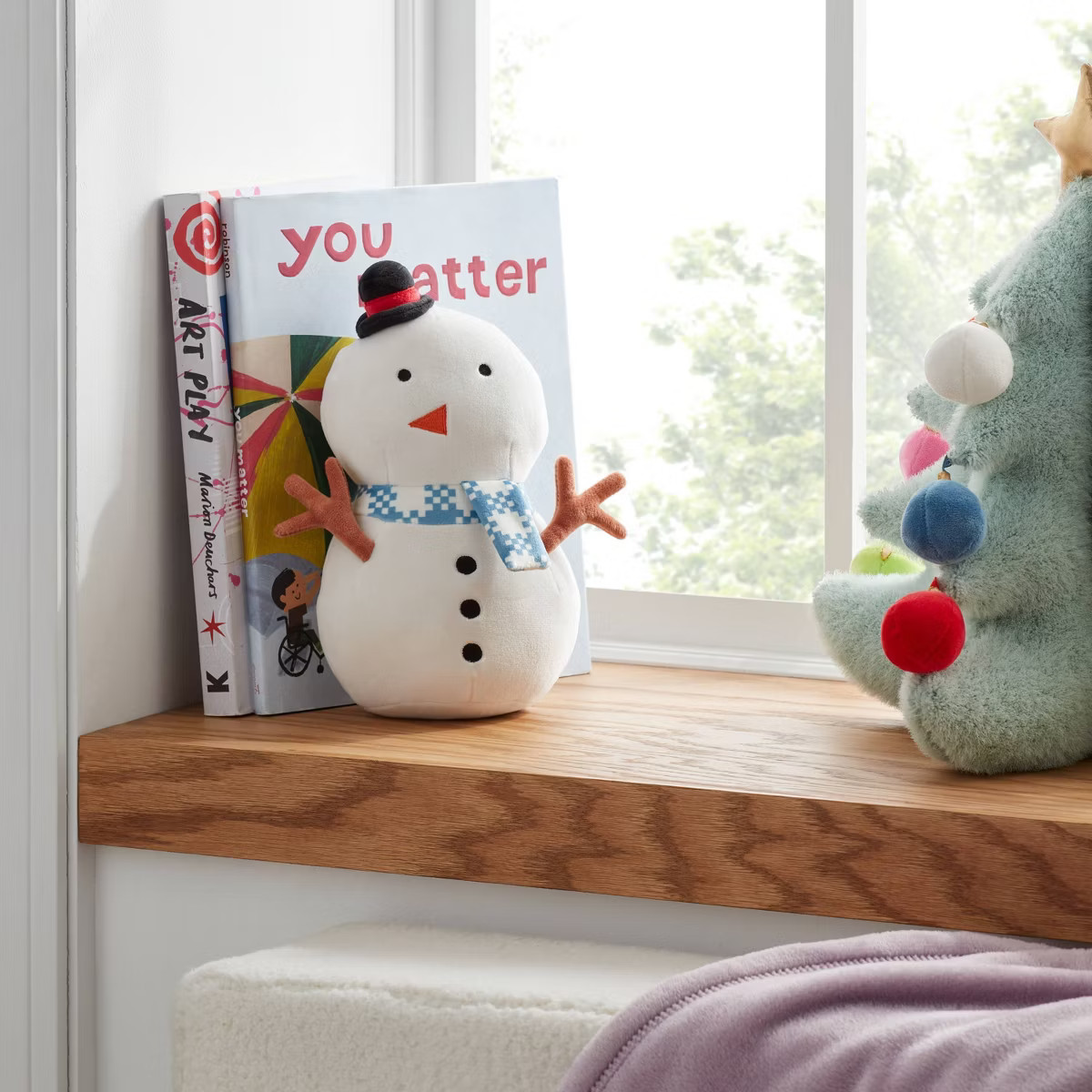 Mini Snowman Kids' Plush - Pillowfort™ | Target