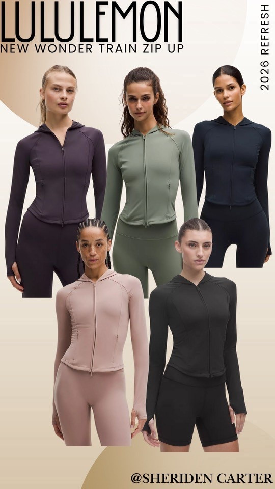 LULULEMON NEW ARRIVALS!!!! The most gorgeous Wonder Train zip up jackets! 

#LTKActive #LTKGiftGuide #LTKSaleAlert