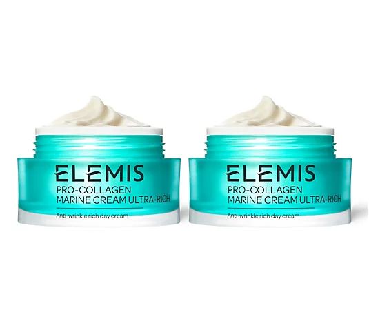 ELEMIS Pro-Collagen Marine Cream 1.0-oz BOGO | QVC