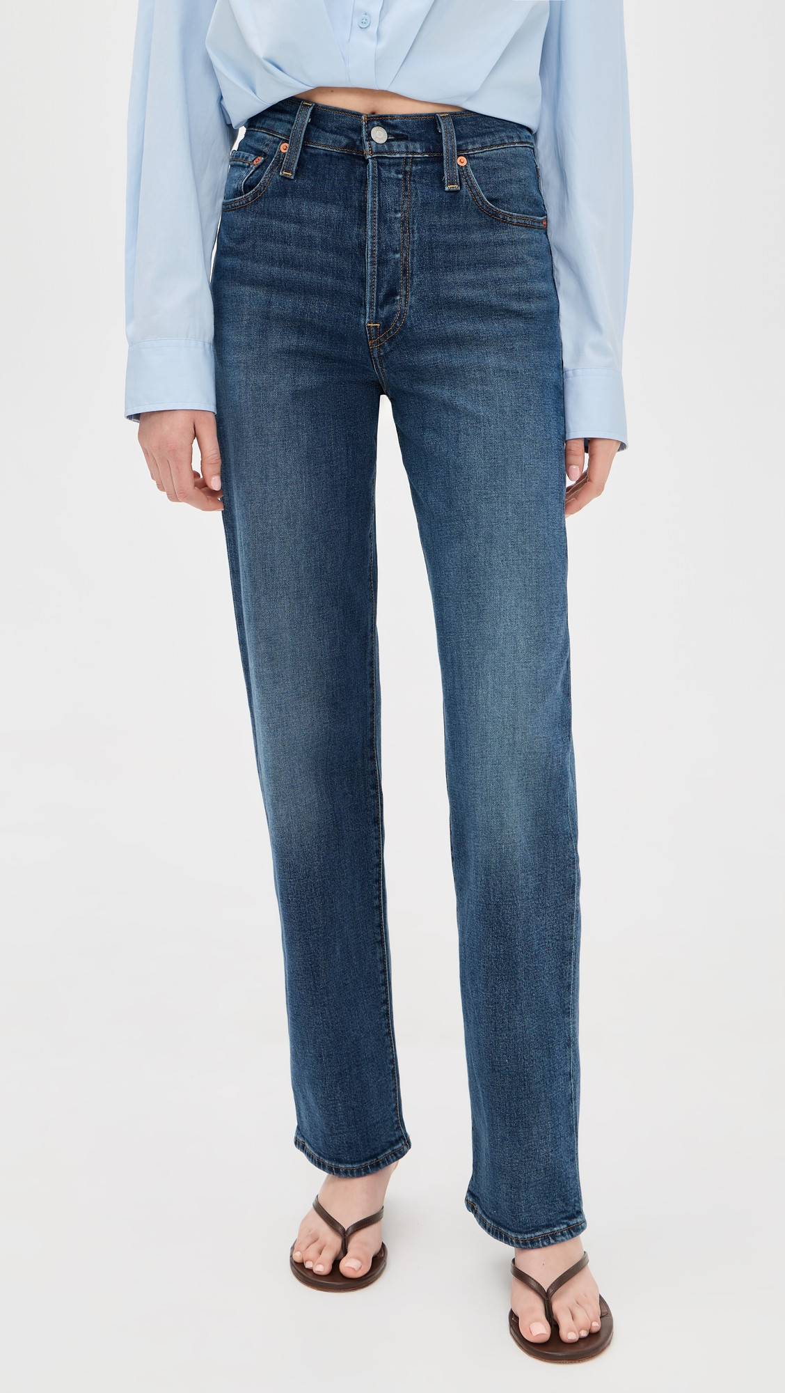 Levi's Ribcage Full Length Jeans Select Us 32 | Shopbop