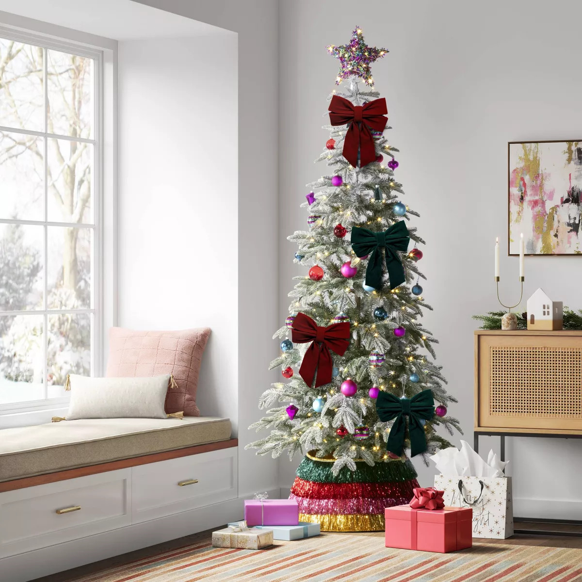 Christmas Small Velvet Bow Dark Green - Wondershop™ | Target