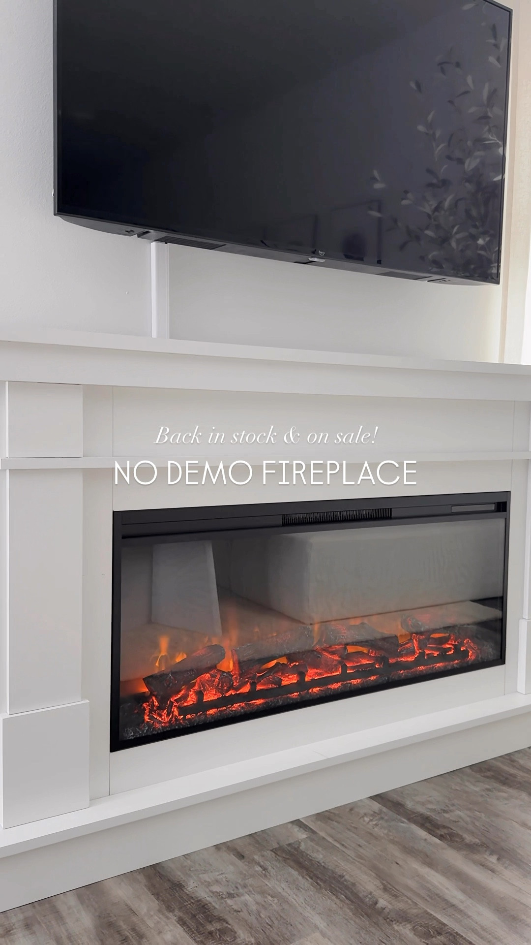 (If it is sold out on Wayfair, I linked the same product from a different brand on Amazon!) We love this freestanding electric fireplace 😍 lowest price I’ve ever seen for the white plaster color and comes in 4 other neutral colors as well!

#LTKHome #LTKSaleAlert