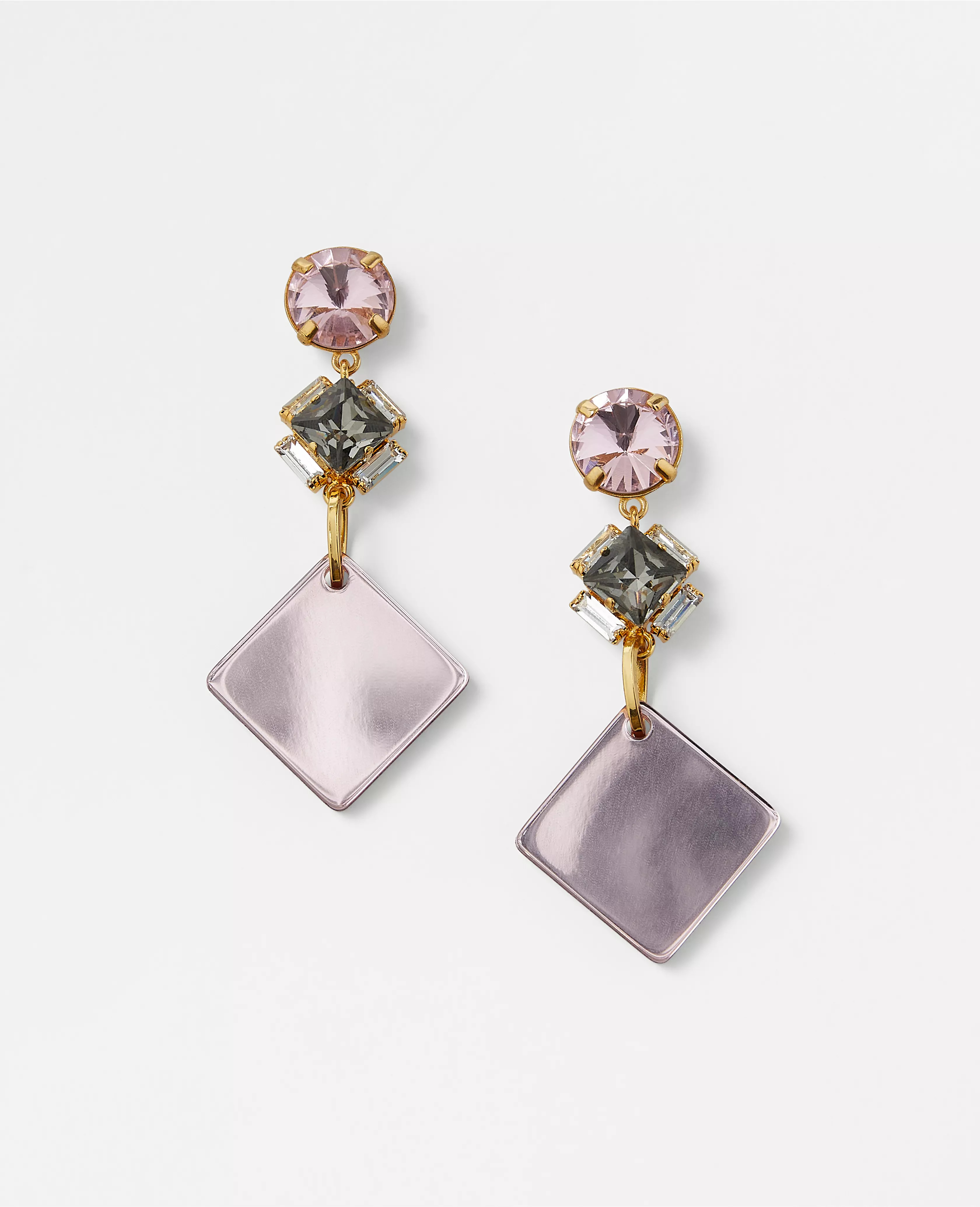 Italian Collection Crystal Drop Earrings | Ann Taylor (US)