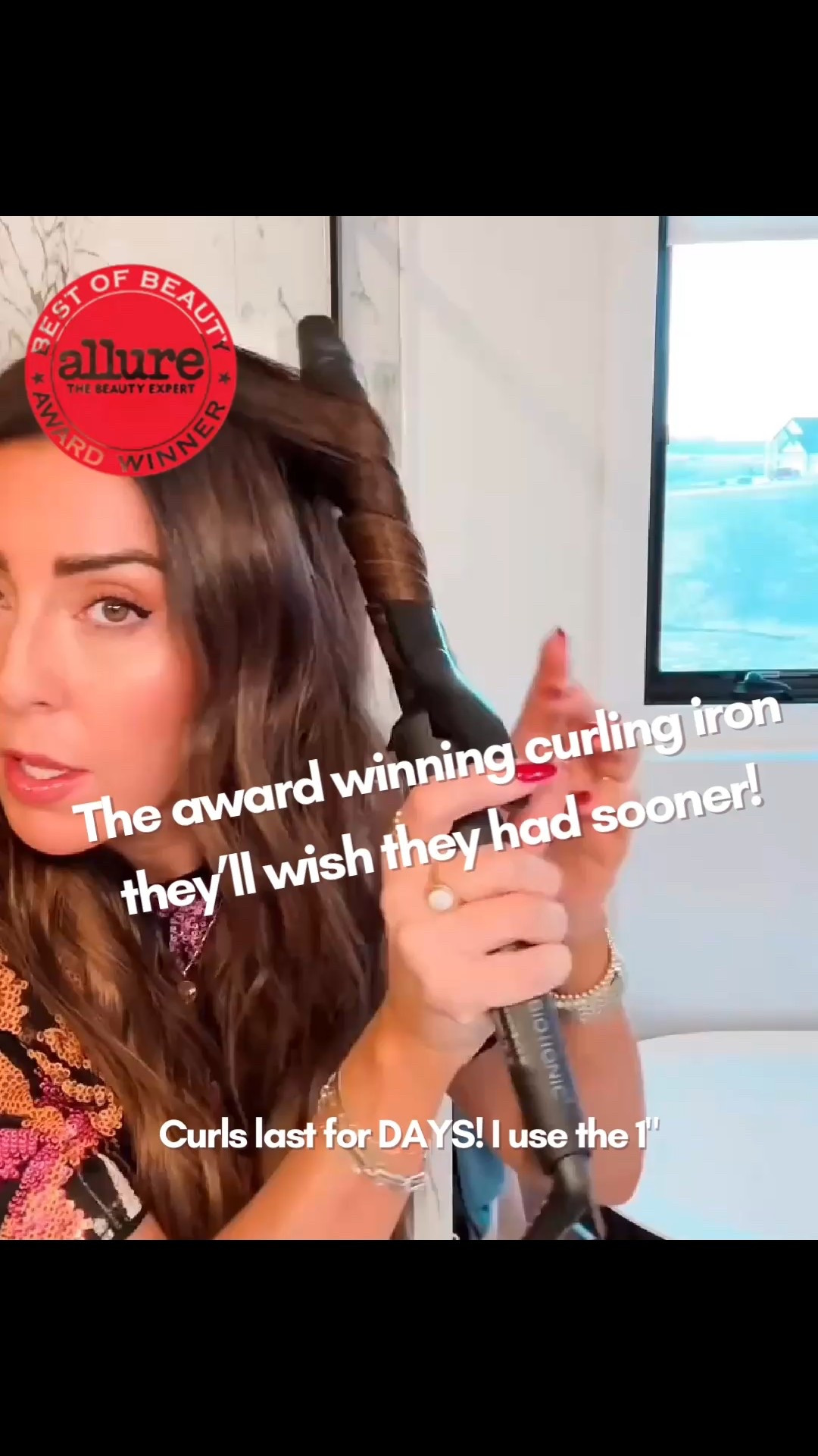 USE CODE 4OURFAVES FOR 35% off!
This is hands-down, my favorite styling tool! I use the 1 inch bio ionic, long barrel curling iron! I wrapped my hair around it and I also do a traditional curl. It is 2 inches longer than the average curling iron, and the curls last for days! The perfect gift for any woman in your life. I’ve used it on short hair and long hair.

#LTKBeauty #LTKGiftGuide