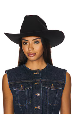 Gigi Pip Lane Hat in Black from Revolve.com | Revolve Clothing (Global)