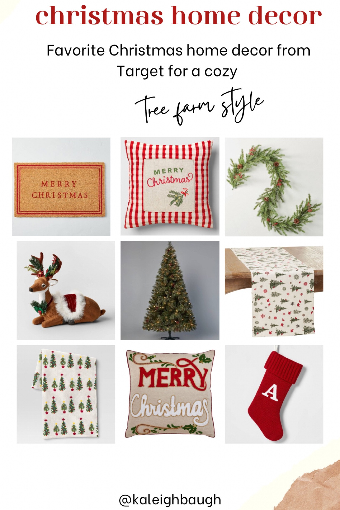 Favorite Christmas home decor from Target for a cozy Christmas Tree Farm style! 

Christmas decor, Christmas tree, holiday home decor, Christmas decorations, cozy home, garland, target style, farmhouse, farmhouse Christmas, bright and cheerful 

#LTKHoliday #LTKhome #LTKSeasonal