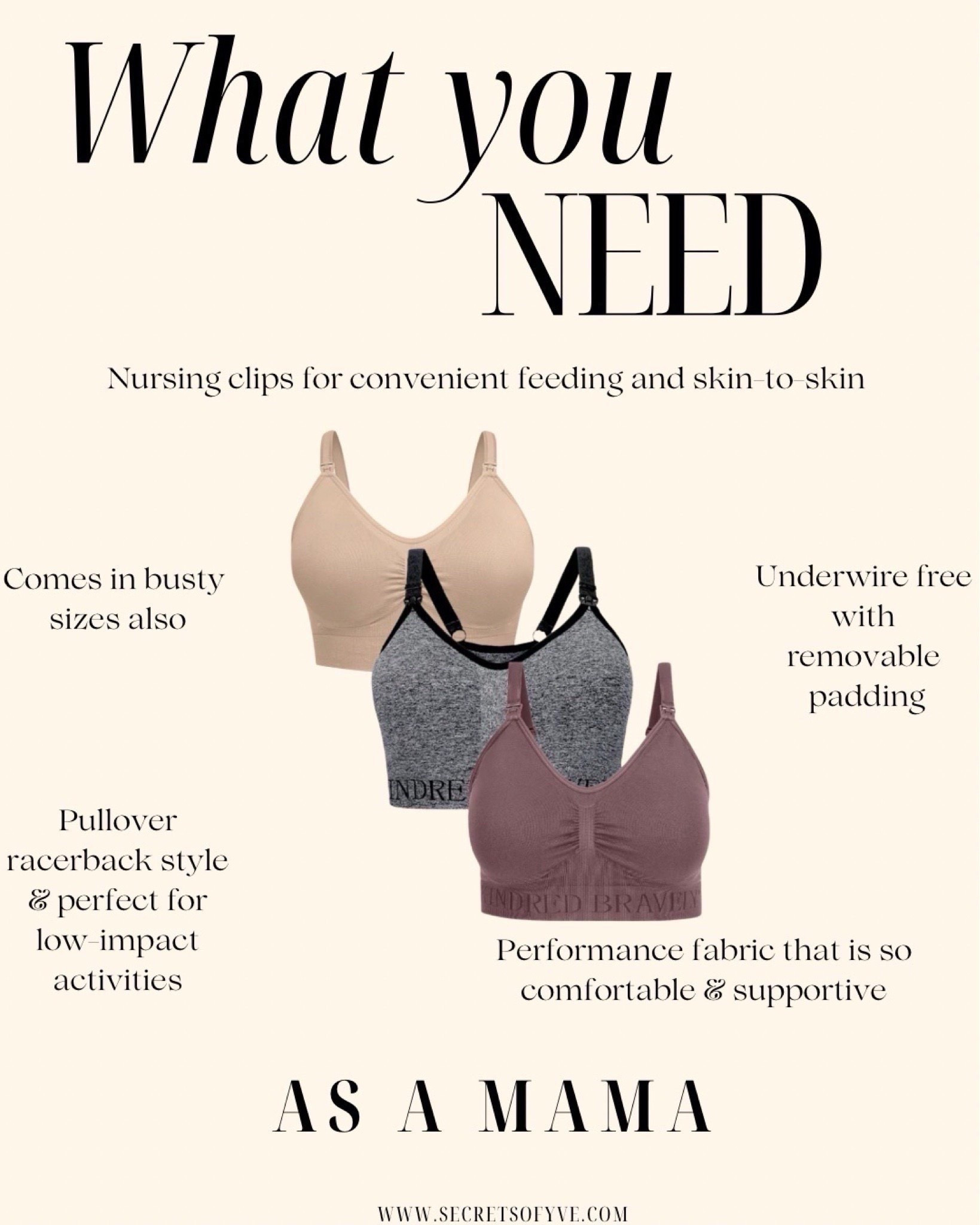 Secretsofyve: Use my code YVE15 for 15% off regular prices! I love my Kindred Bravely intimates, sleepwear & loungewear! Maternity. Any Kindred product is soft & perfect for ANYONE (even if you or loved ones are not expecting or postpartum). #kindredbravelypartner #kindredbravelyambassador
Pick some as gifts.
#Secretsofyve #ltkgiftguide
Always humbled & thankful to have you here.. 
CEO: PATESI Global & PATESIfoundation.org
DM me on IG with any questions or leave a comment on any of my posts. @secretsofyve : where beautiful meets practical, comfy meets style, affordable meets glam with a splash of splurge every now and then. I do LOVE a good sale and combining codes! #ltkmidsize #ltkplussize #ltkover40 #ltkfindsunder100 #ltktravel #ltkstyletip #ltksalealert #ltkworkwear #ltkholiday #ltkfamily #ltku #ltkpetite secretsofyve 

#LTKSeasonal #LTKWedding #LTKBump