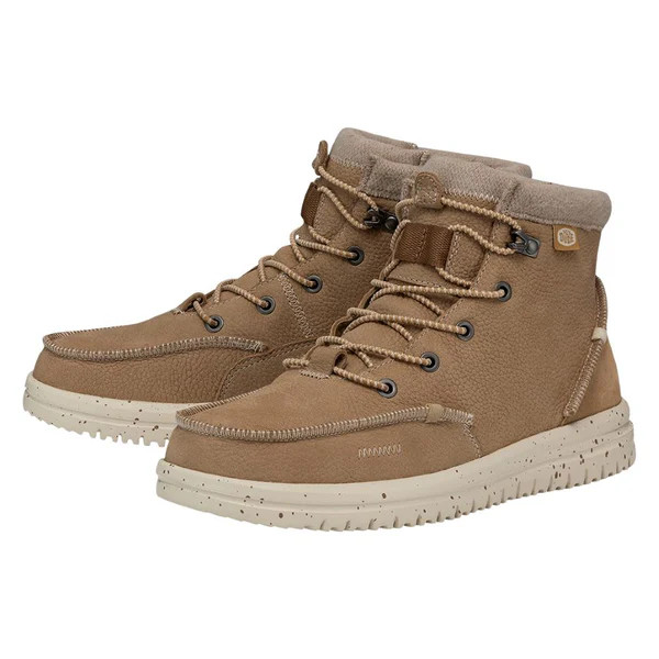 Bradley Leather Boot - Wheat | HEYDUDE