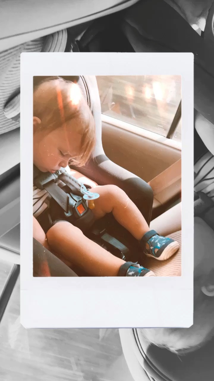 andddd someone is tuckered out for the road 😴💤  love this precious sleepy baby boy! 👼🏼 

#LTKbaby #LTKfamily #LTKtravel
