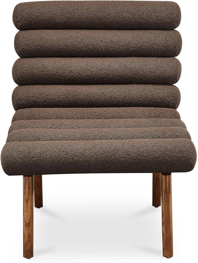 Moe's Home Collection Arlo Accent Chair Deep Brown Fabric | Amazon (US)