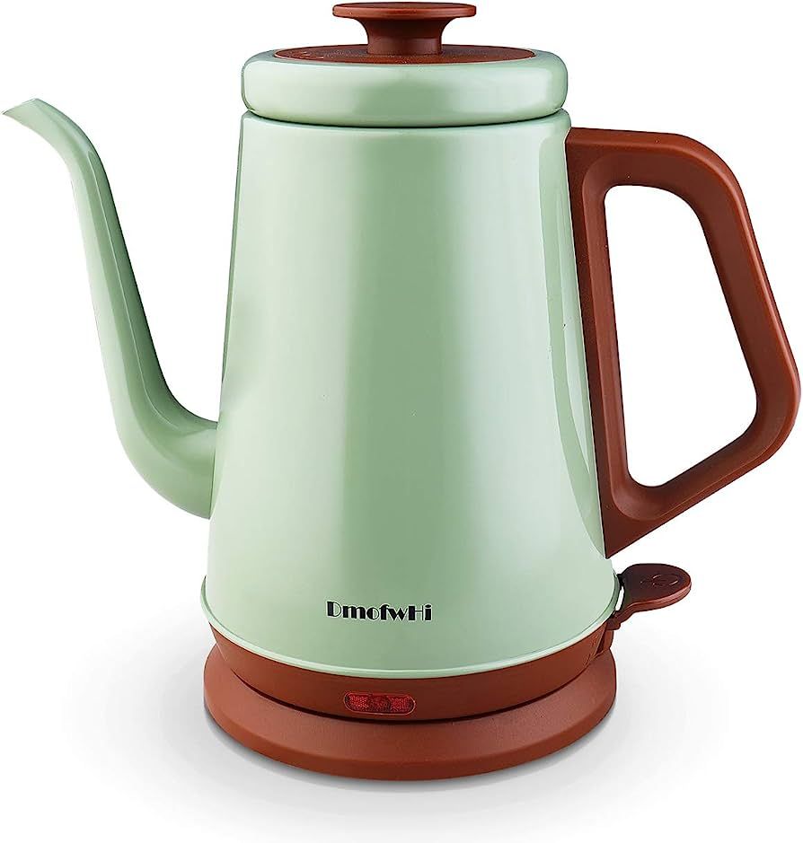 DmofwHi Gooseneck Electric Kettle(1.0L), 100% Stainless Steel BPA Free Classic Pour Over Coffee K... | Amazon (US)