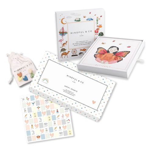 Mindful & Co Kids Mindful Games Bundle in White With Print at Nordstrom | Nordstrom