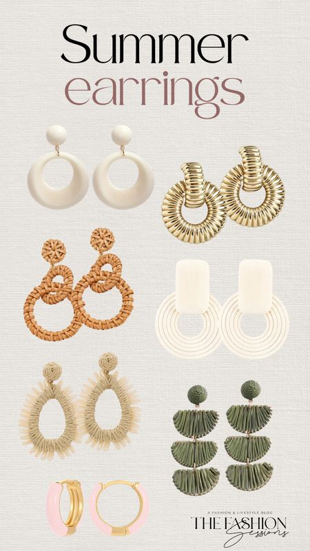 Summer earrings | Jewelry | Accessories | Earrings | Boho earrings | boho jewelry | Tracy | The Fashion Sessions 

#LTKfindsunder50 #LTKstyletip #LTKworkwear