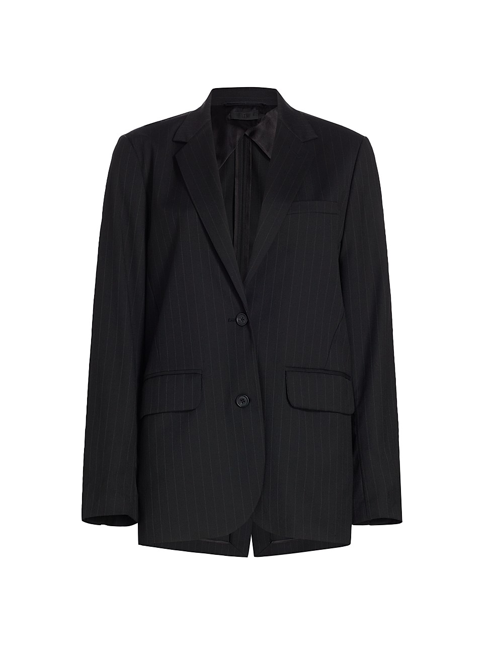 Pinstripe Twill Boyfriend Blazer | Saks Fifth Avenue