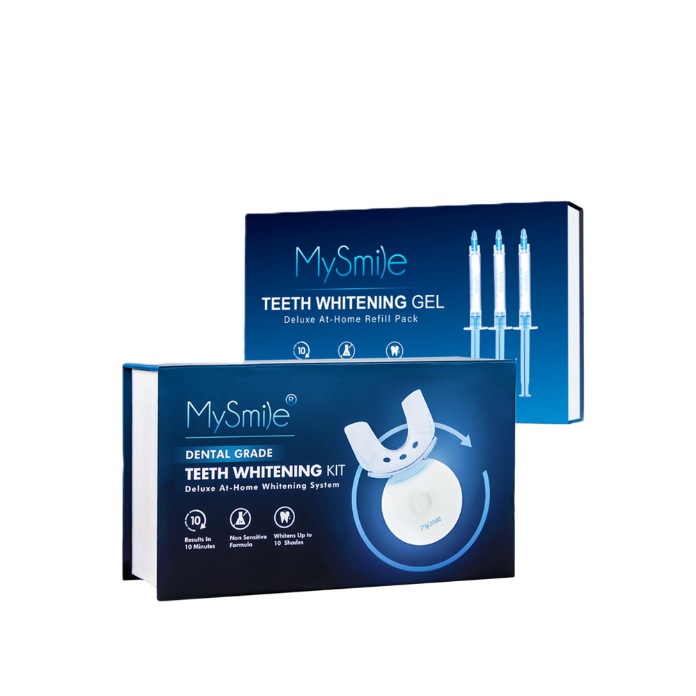 MySmile Original Teeth Whitening Kit With Gel Refill Pack - 5 LED Light Kit With Refill Pack | Ulta