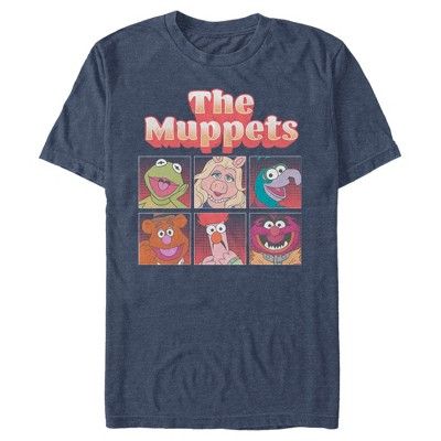 Men's Disney Muppets Boxed Characters T-Shirt | Target