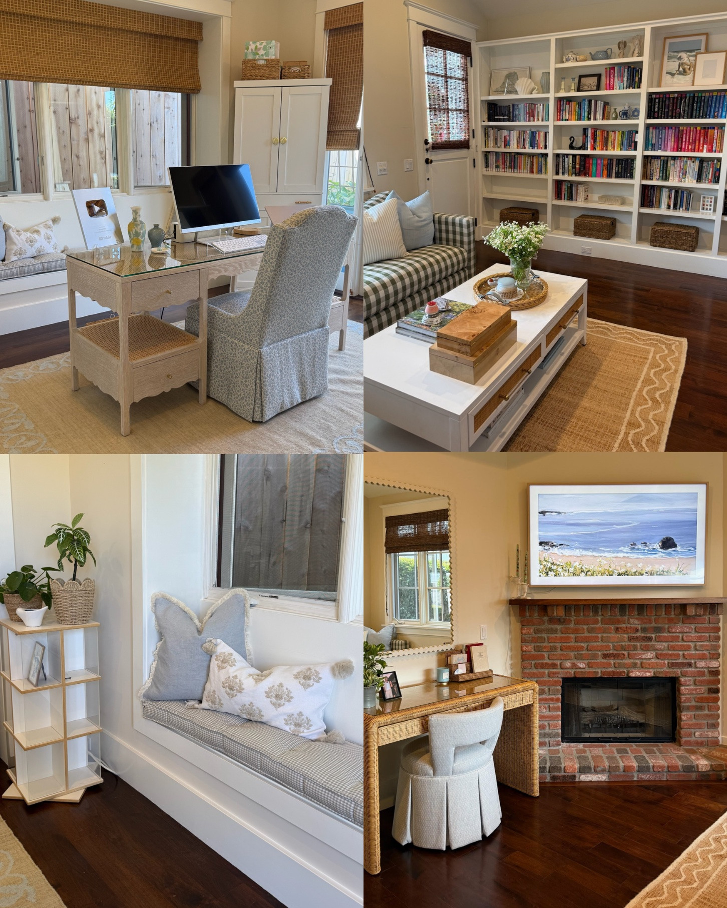 House makeover reveal:
Check out the full home makeover process on my YouTube channel!

home makeover, coastal cottage aesthetic, coastal cottage decor, coastal home decor, cottage style home, beach house decor, coastal living room, coastal dining room, coastal bedroom, coastal home office, cozy living room, built in bookshelves, white built ins, upholstered sofa, slipcovered sofa, gingham accent chair, wicker furniture, rattan furniture, cane furniture, coastal coffee table, farmhouse coffee table, round dining table, wood dining chairs, upholstered dining chairs, woven pendant light, coastal lighting, botanical wall art, plate wall decor, rattan sideboard, woven nightstand, upholstered headboard, layered bedding, neutral bedroom decor, blue and white decor, neutral home decor, vintage coastal decor, coastal cottage furniture, relaxed coastal style, home styling ideas, home decor inspiration

#LTKHome #LTKdayinmylife #LTKvlog
