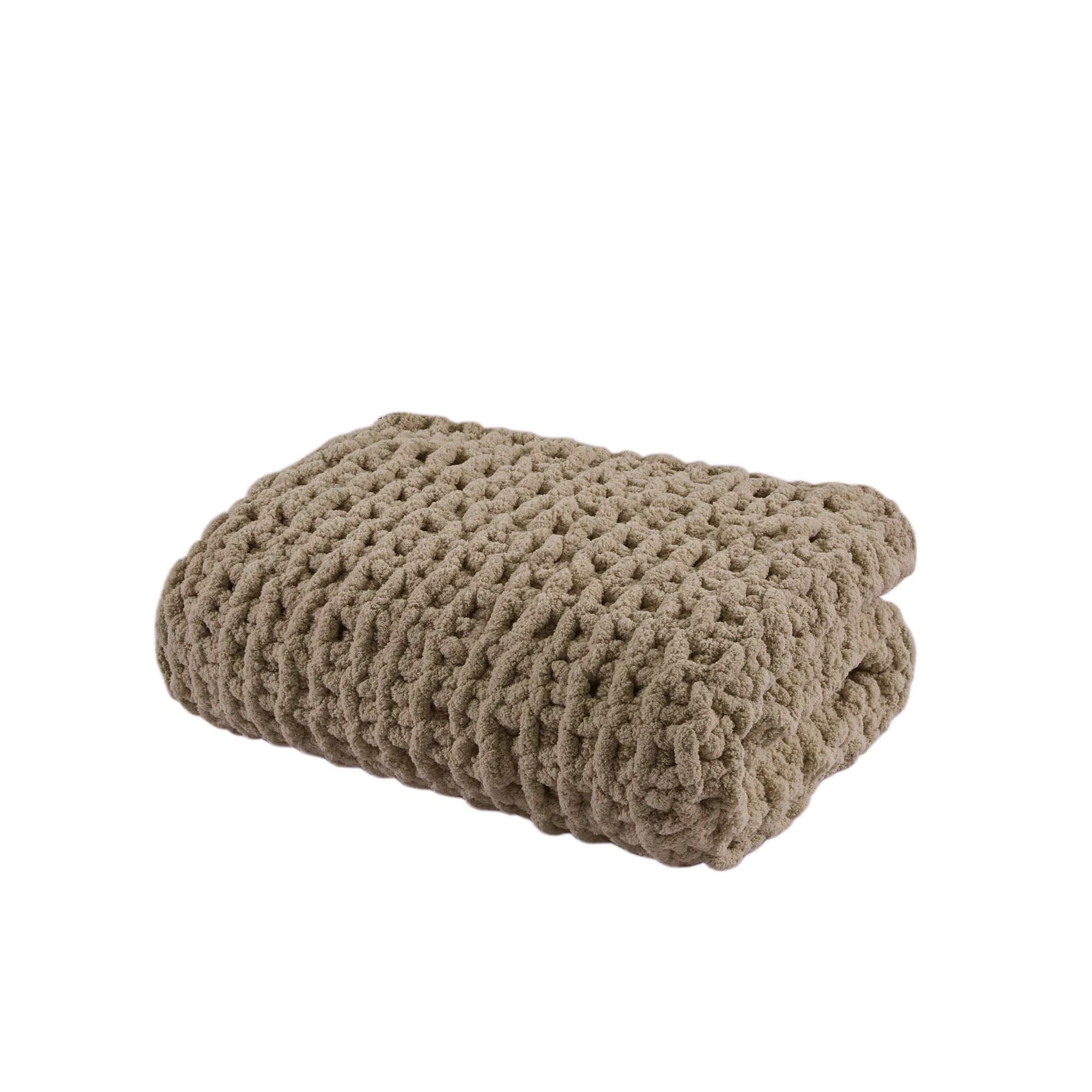 Madison Park Chenille Chunky Knit Throw & Reviews | Wayfair | Wayfair North America