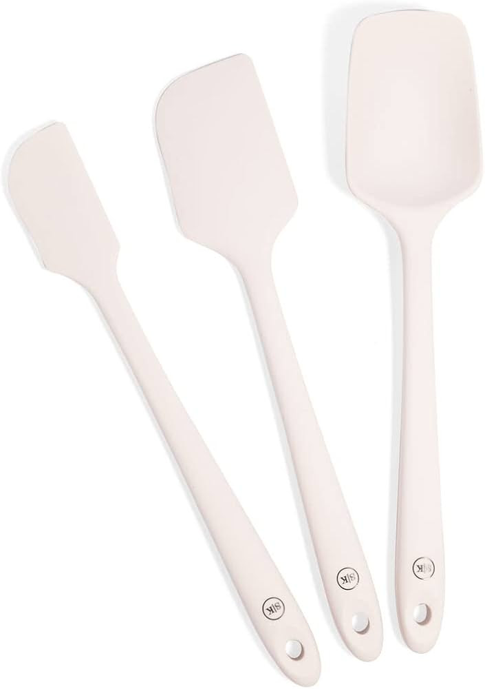 The Silicone Kitchen Improved Spatula, Skinny Spatula, Spoonula in Designer White, Silicone Spatu... | Amazon (US)