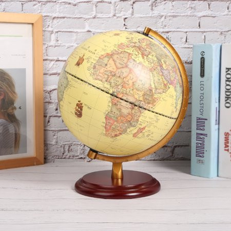 Tebru Teaching Tool 25CM Vintage Ornaments Globe Small Globe Educational Toy For Home | Walmart (US)