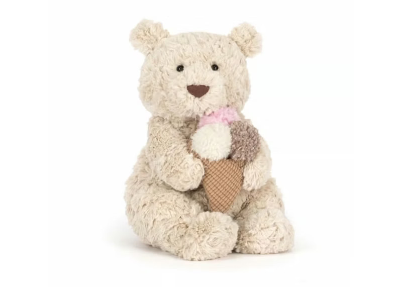Jellycat Oatus Bear with Ice Cream NYC Exlusive Plush | StockX