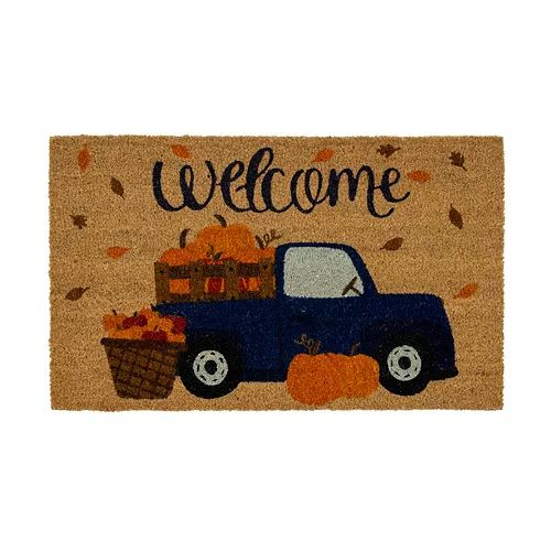 Mohawk® Home Pumpkin Spice Truck Doormat | Kohl's