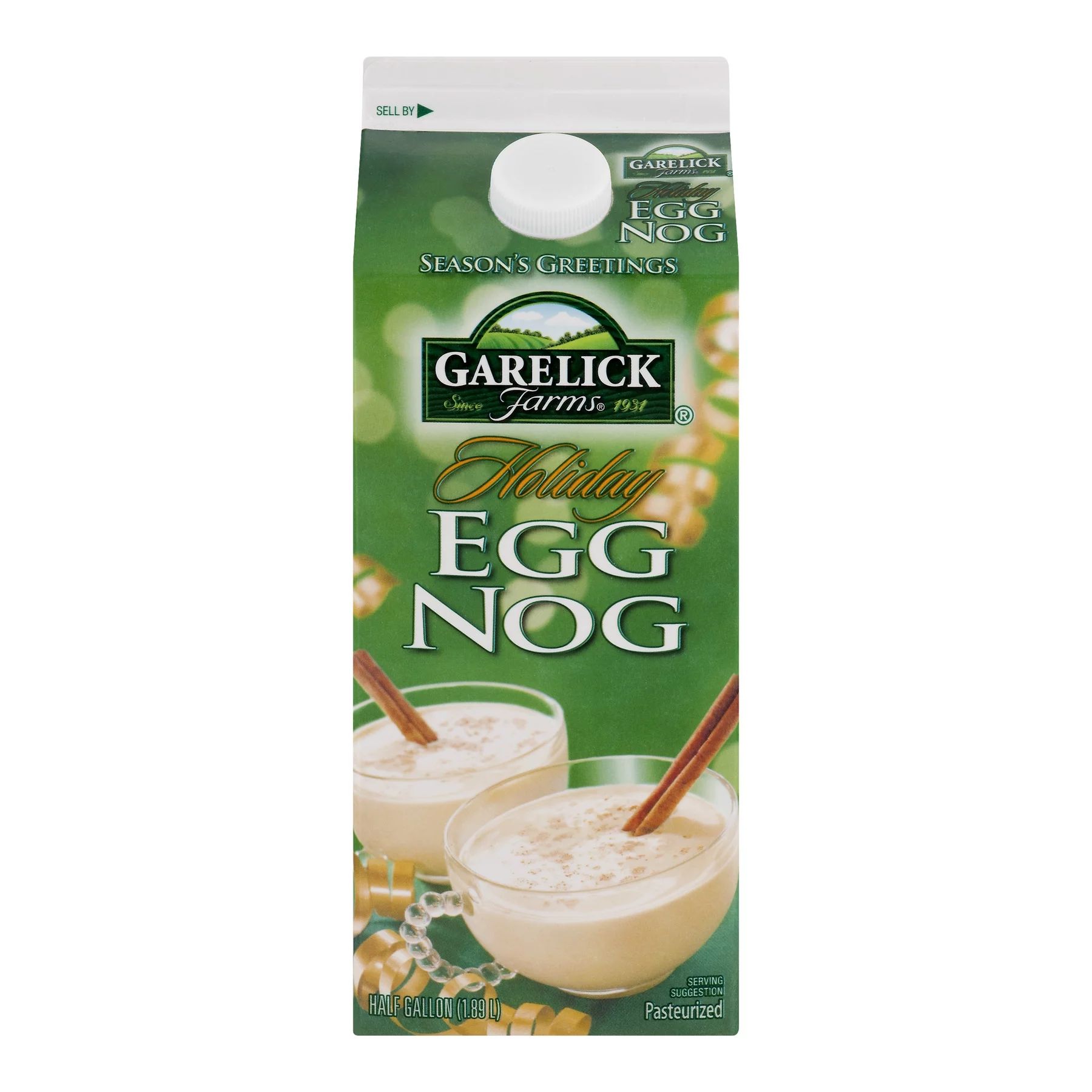 Garelick Farms Eggnog, Half Gallon - Walmart.com | Walmart (US)