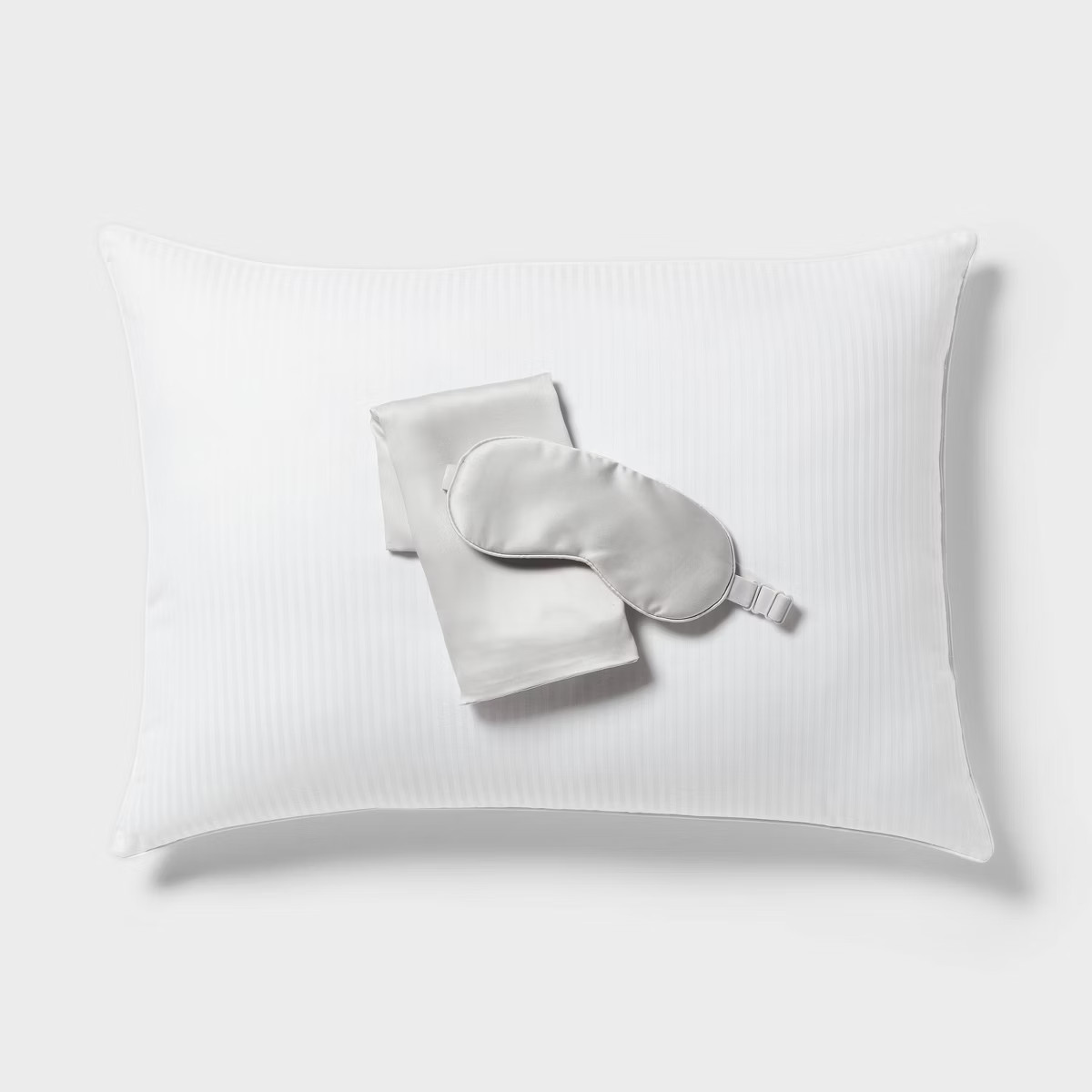 Standard Soft/Medium Machine Washable Sleep Gift Set Bed Pillows Gray - Threshold™ | Target