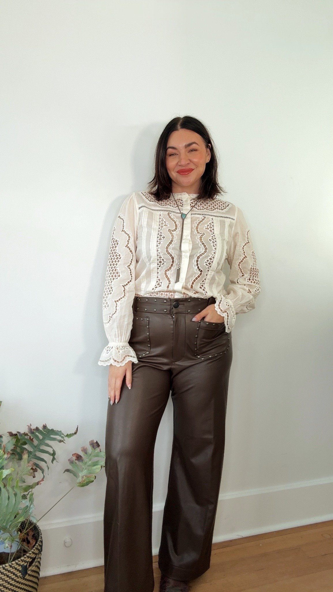 I think this would be such a fun Thanksgiving outfit!! It’s out of the box and polished but super comfy!

Even the top with a pair of your comfiest denim would be amazing!

Wearing top size L
Pant size 33 (runs TTS)

#LTKMidsize #LTKStyleTip